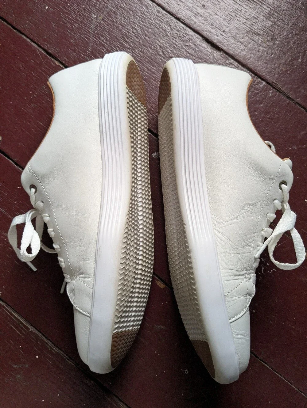 Cole Haan Women's Grand Crosscourt Sneaker Style Shoes W08780 White Leather Sz 9